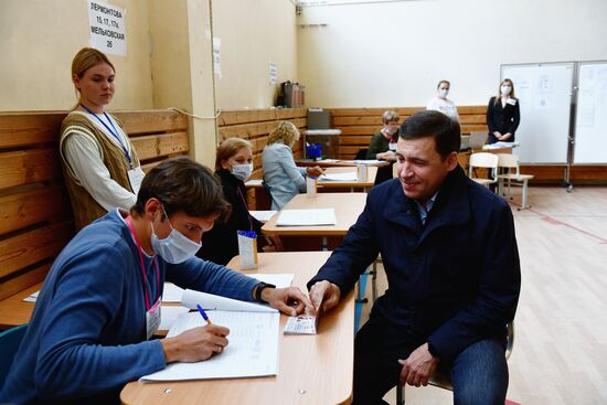 Russia Elections Single Voting Day