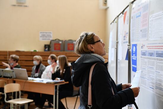 Russia Elections Single Voting Day