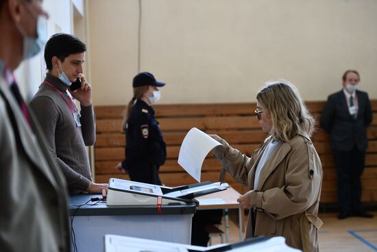 Russia Elections Single Voting Day