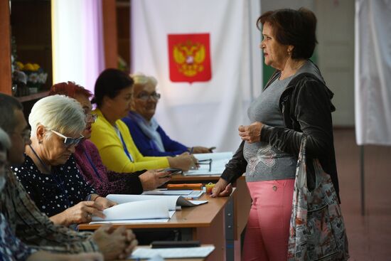 Russia Elections Single Voting Day