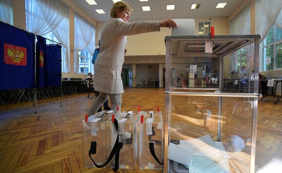 Russia Elections Single Voting Day