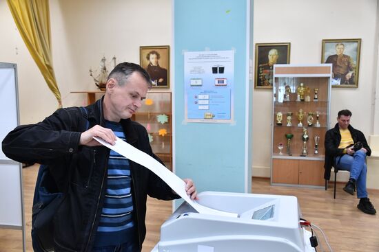 Russia Elections Single Voting Day