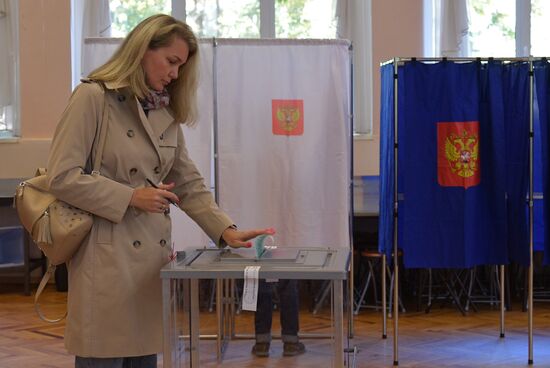 Russia Elections Single Voting Day