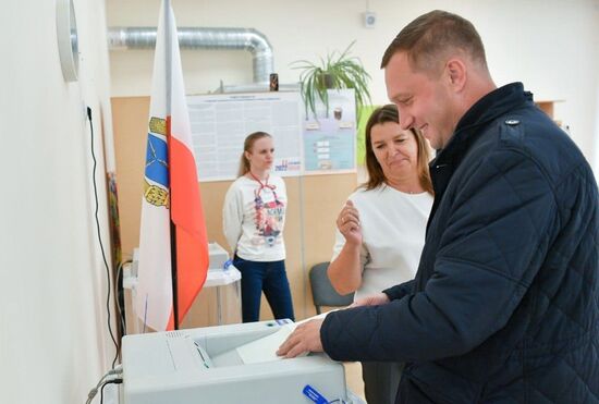 Russia Elections Single Voting Day