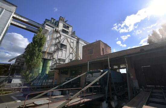 Ukraine Russia Military Operation Grain Elevator