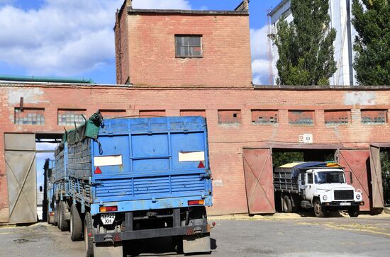 Ukraine Russia Military Operation Grain Elevator