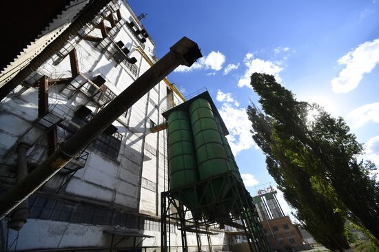 Ukraine Russia Military Operation Grain Elevator