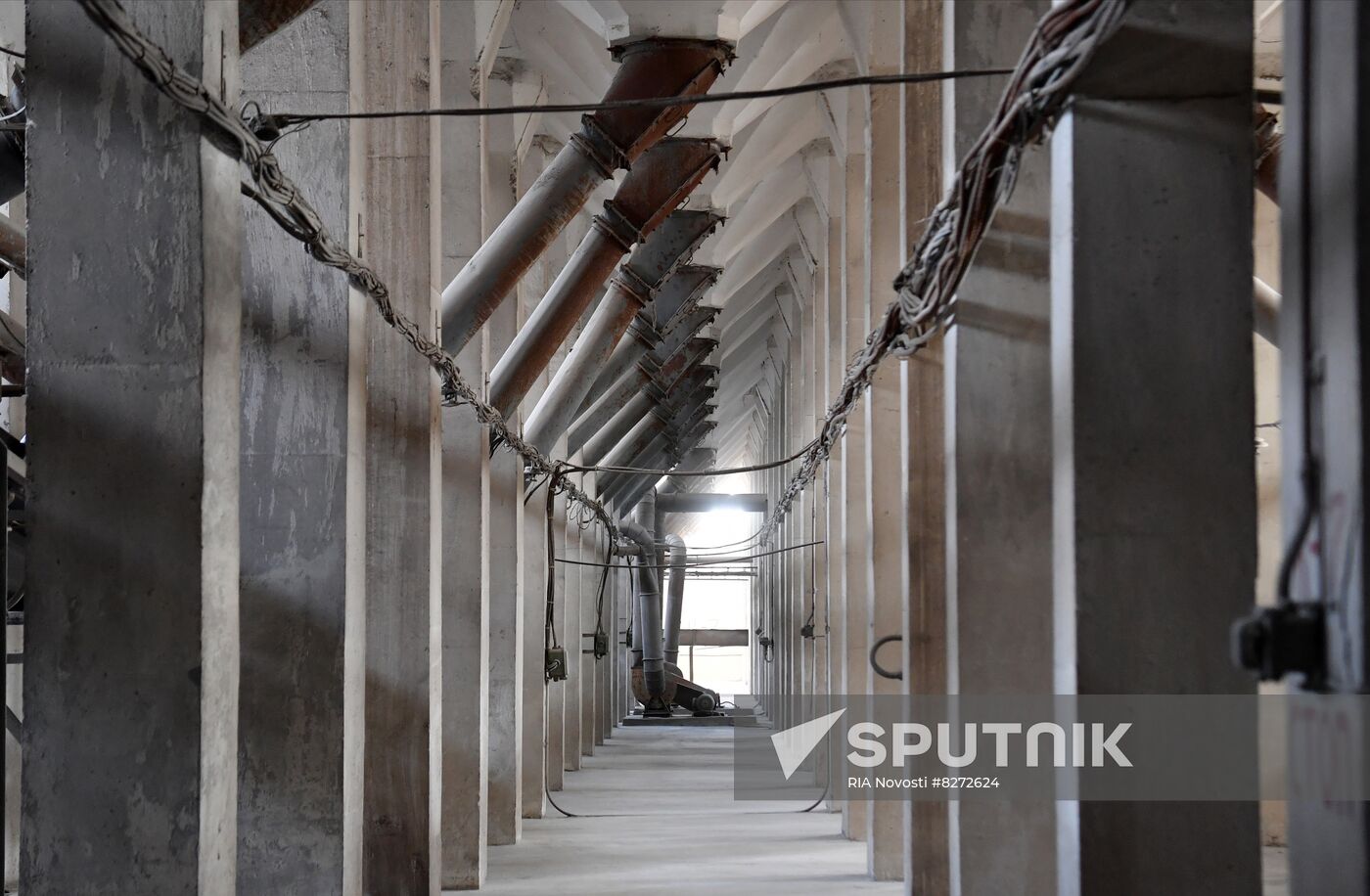 Ukraine Russia Military Operation Grain Elevator