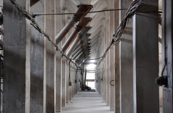 Ukraine Russia Military Operation Grain Elevator