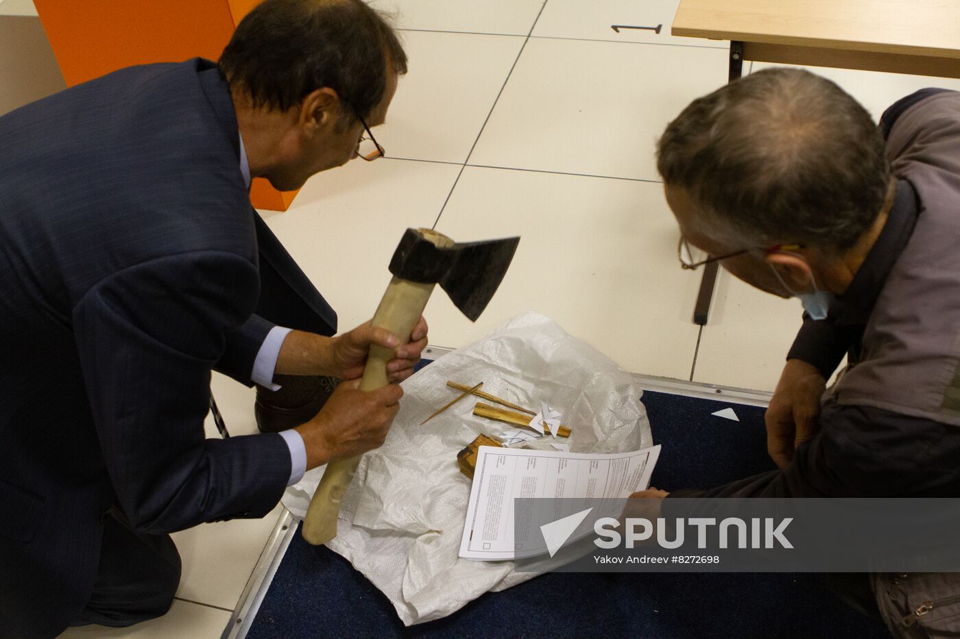 Russia Elections Single Voting Day Vote Counting