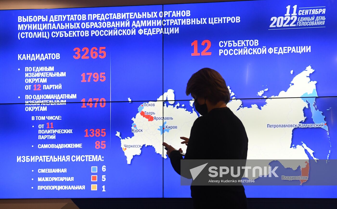 Russia Elections Single Voting Day Preliminary Results