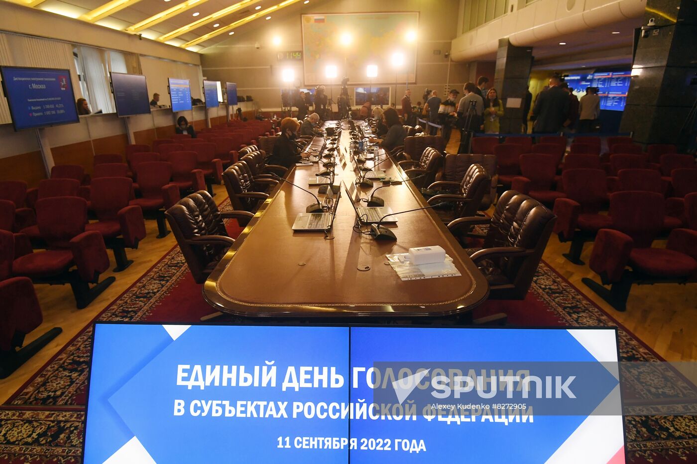 Russia Elections Single Voting Day Preliminary Results