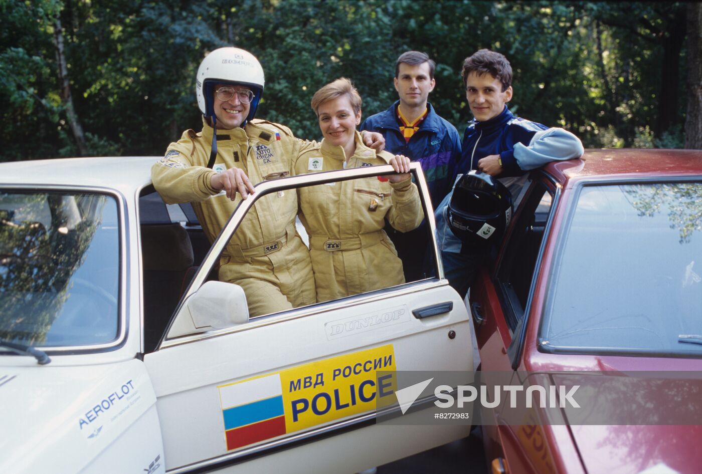 International car rally of European police officers