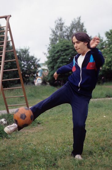 Fourteen-year old university student Artyom Bokov