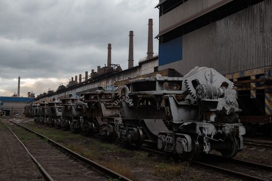 LPR Russia Ukraine Military Operation Metallurgical Plant