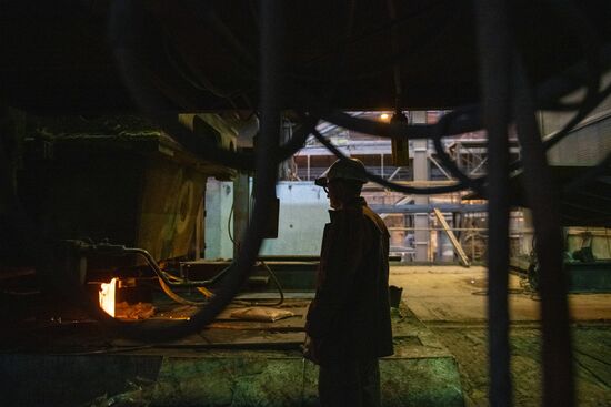 LPR Russia Ukraine Military Operation Metallurgical Plant