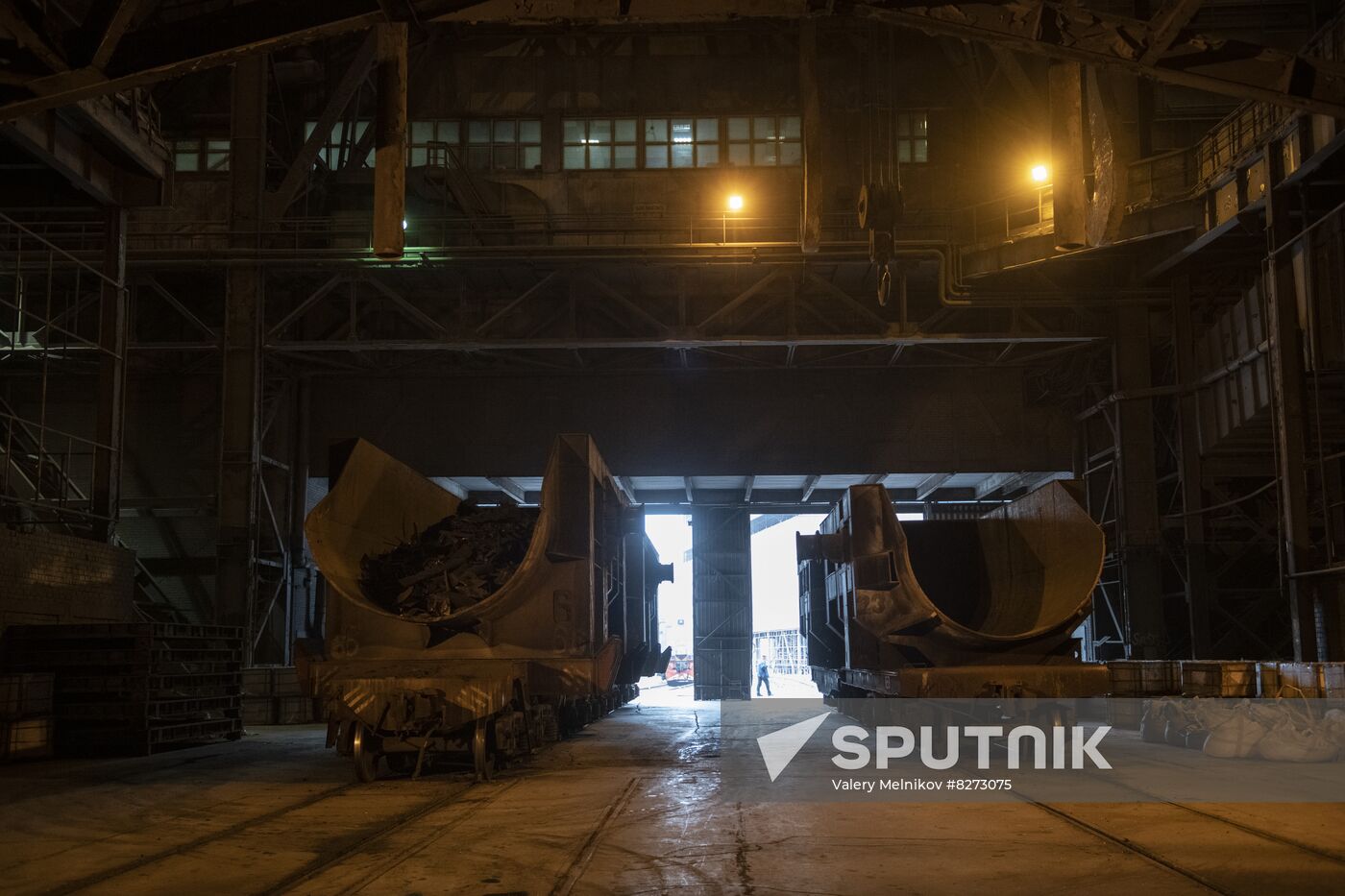 LPR Russia Ukraine Military Operation Metallurgical Plant