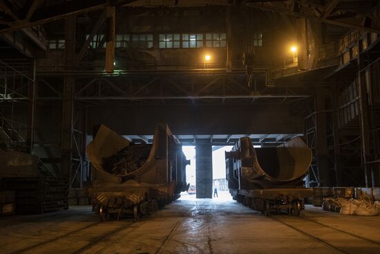LPR Russia Ukraine Military Operation Metallurgical Plant