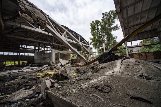 Ukraine Russia Military Operation Shelling