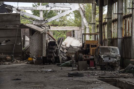 Ukraine Russia Military Operation Shelling