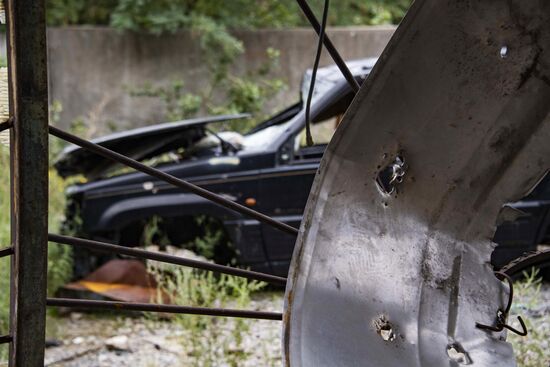 Ukraine Russia Military Operation Shelling