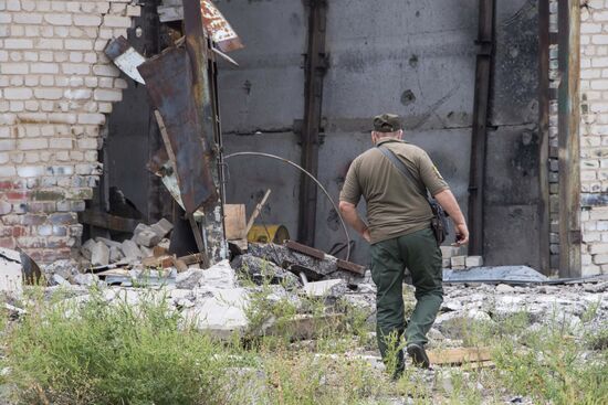 Ukraine Russia Military Operation Shelling