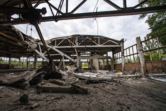 Ukraine Russia Military Operation Shelling