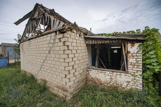 Ukraine Russia Military Operation Shelling