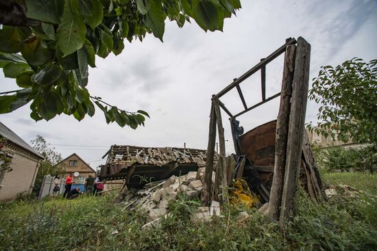 Ukraine Russia Military Operation Shelling