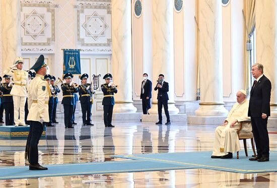 Kazakhstan Religion Pope