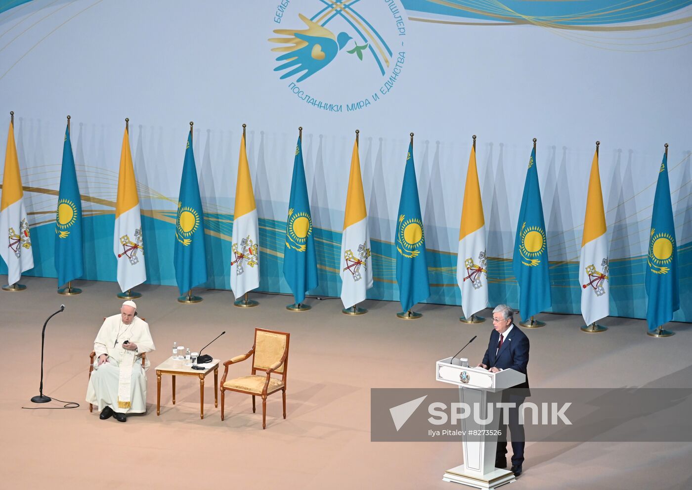 Kazakhstan Religion Pope