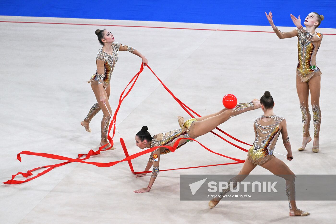 Russia Spartakiad Rhythmic Gymnastics