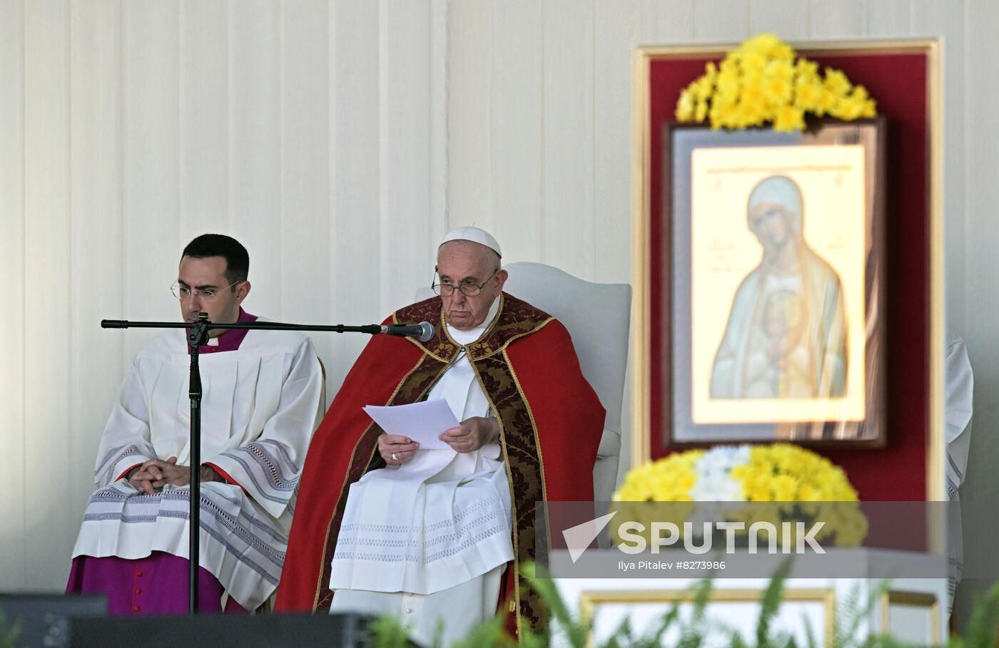 Kazakhstan Religion Pope