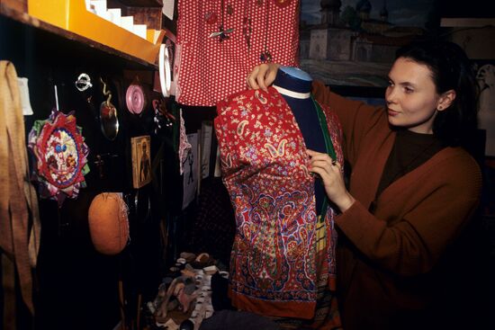 Fashion designer Anna Koleichuk