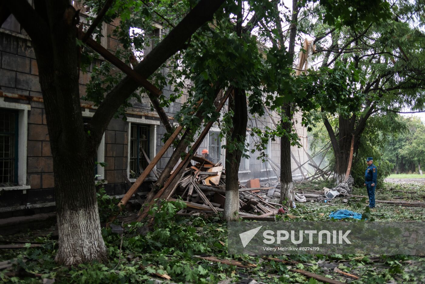 LPR Russia Ukraine Military Operation Shelling