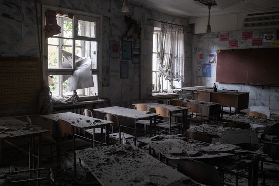 LPR Russia Ukraine Military Operation Shelling