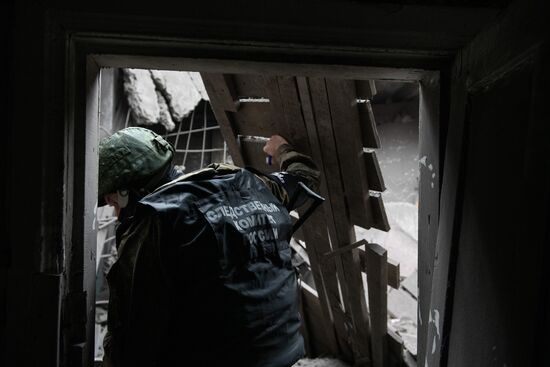 LPR Russia Ukraine Military Operation Shelling