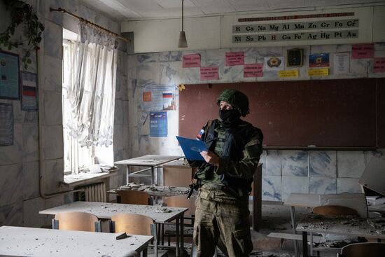 LPR Russia Ukraine Military Operation Shelling
