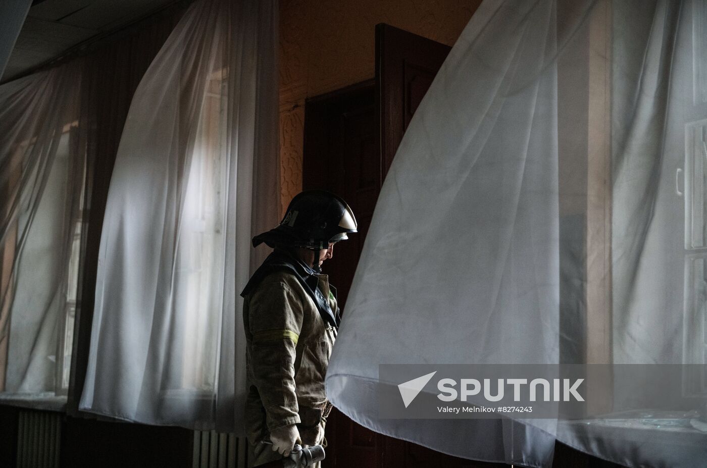 LPR Russia Ukraine Military Operation Shelling