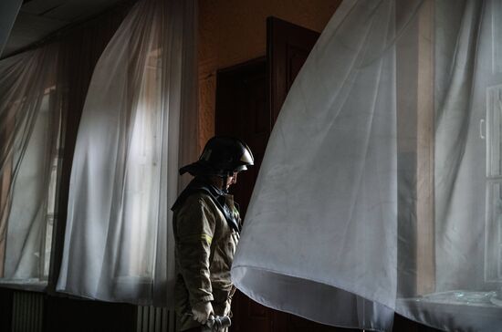 LPR Russia Ukraine Military Operation Shelling