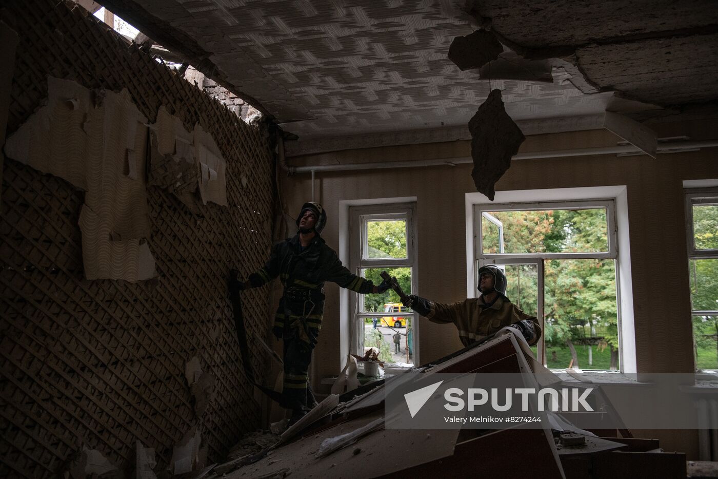 LPR Russia Ukraine Military Operation Shelling