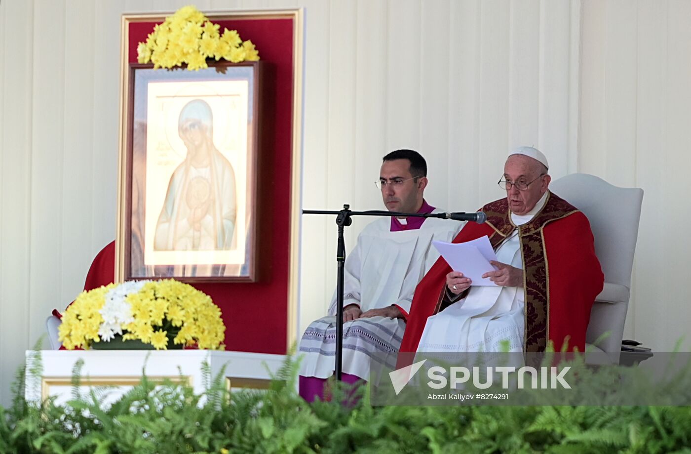 Kazakhstan Religion Pope