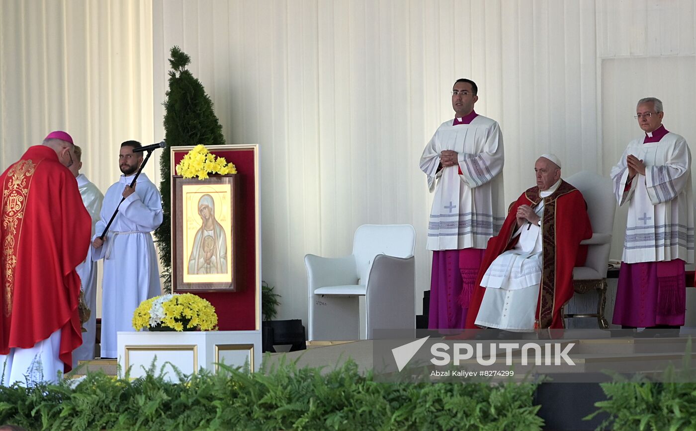 Kazakhstan Religion Pope