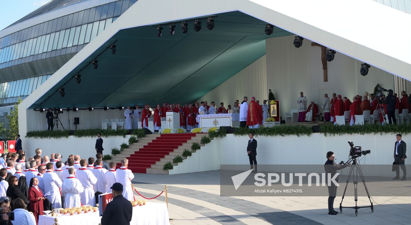 Kazakhstan Religion Pope