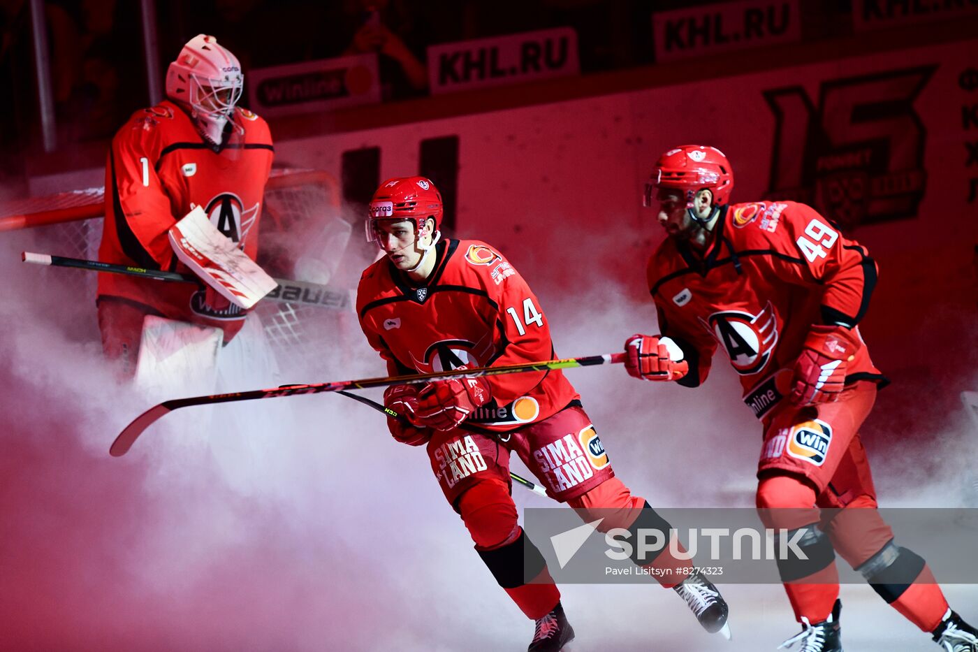 Russia Ice Hockey Kontinental League Avtomobilist - Spartak