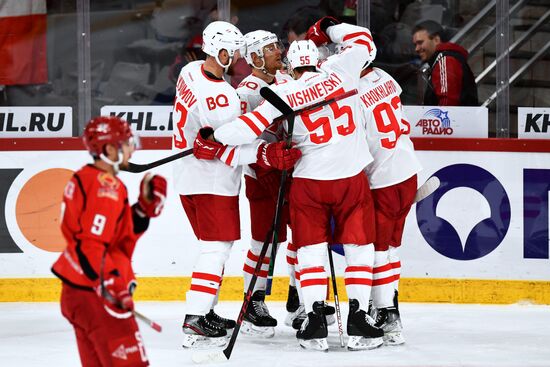 Russia Ice Hockey Kontinental League Avtomobilist - Spartak