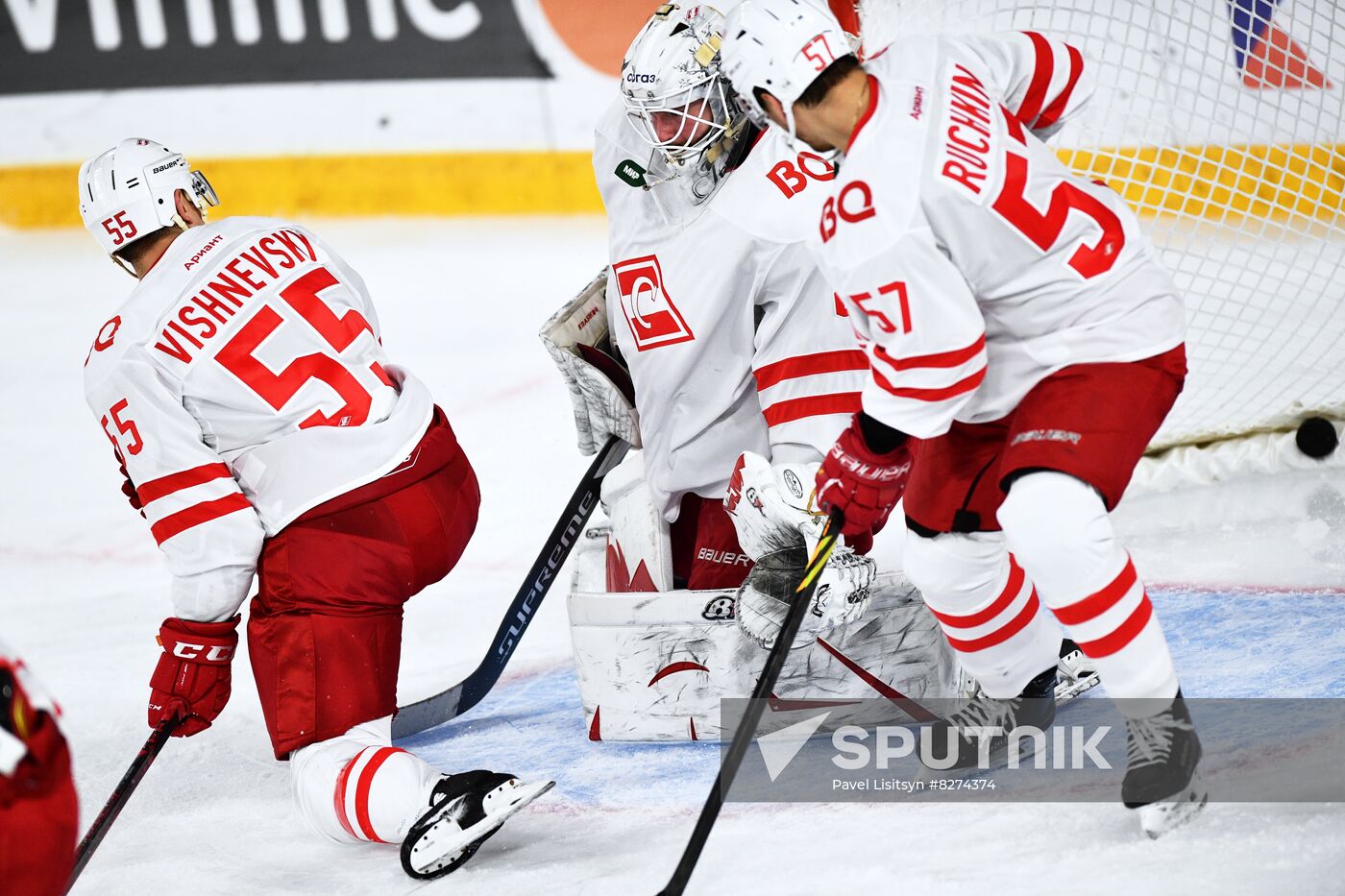 Russia Ice Hockey Kontinental League Avtomobilist - Spartak