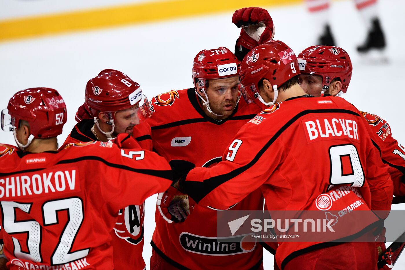 Russia Ice Hockey Kontinental League Avtomobilist - Spartak