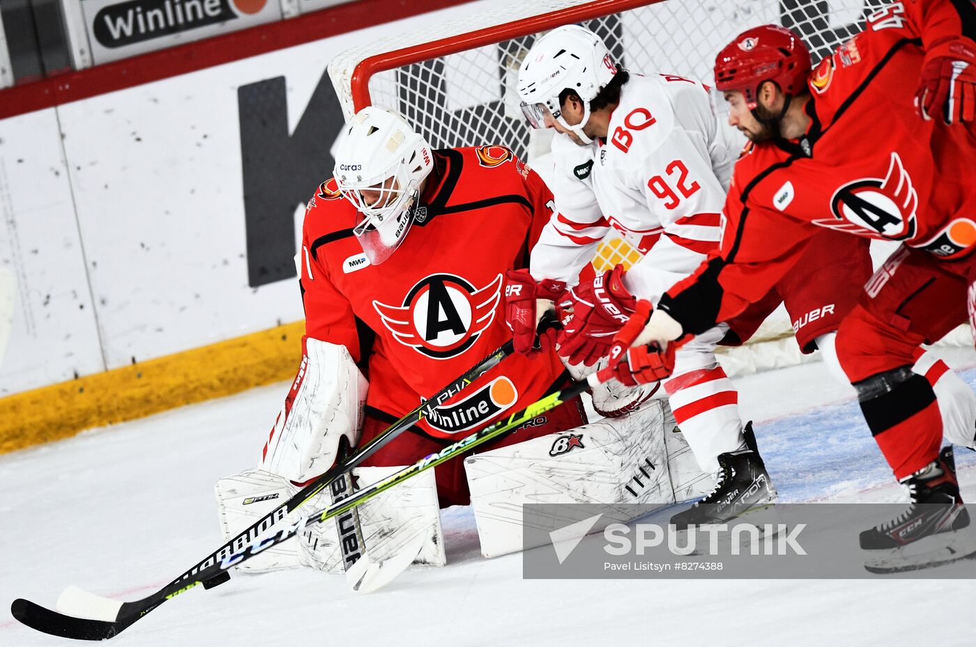 Russia Ice Hockey Kontinental League Avtomobilist - Spartak