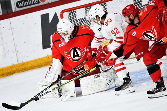 Russia Ice Hockey Kontinental League Avtomobilist - Spartak